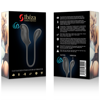 Vibromasseur Clitoris avec stimulateur | Ibiza Sucker