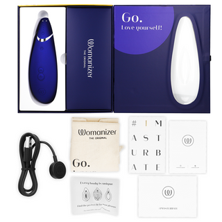 Womanizer Premium 2 | Le stimulateur clitoridien N°1 au monde - Blueberry