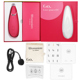 Womanizer Premium 2 | Le stimulateur clitoridien N°1 au monde - Framboise