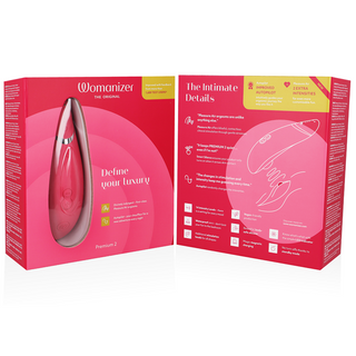 Womanizer Premium 2 | Le stimulateur clitoridien N°1 au monde - Framboise