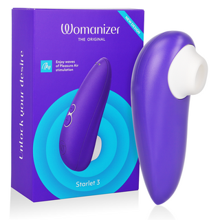 WOMANIZER STARLET 3 - Stimulateur clitoridien N°1 au monde - Coloris indigo