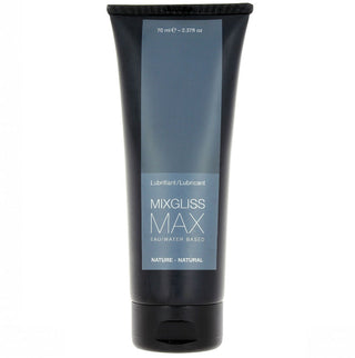 MIXGLISS - LUBRIFIANT ANAL NATUREL BASE D'EAU MAX 70 ML